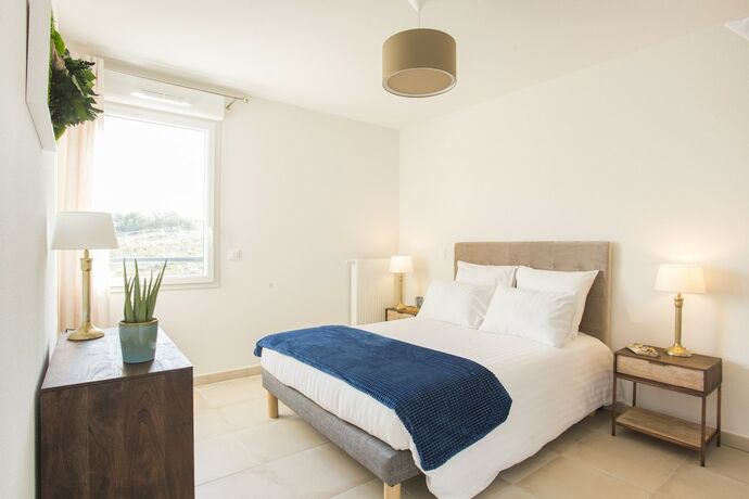 Imagen de la habitación del Zenao Appart\'h&ocirc;tels Villeneuve-l&egrave;s-Avignon. Foto 18
