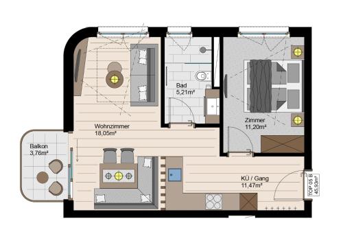 Imagen de la habitación del Zillertal Suites F&uuml;gen by ALPS RESORTS. Foto 20