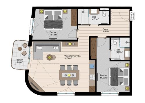 Imagen general del Zillertal Suites F&uuml;gen by ALPS RESORTS. Foto 14