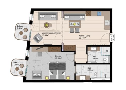 Imagen general del Zillertal Suites F&uuml;gen by ALPS RESORTS. Foto 15