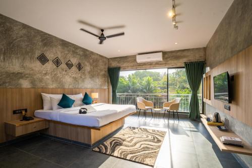 Imagen de la habitación del Zostel Goa, Morjim. Foto 19