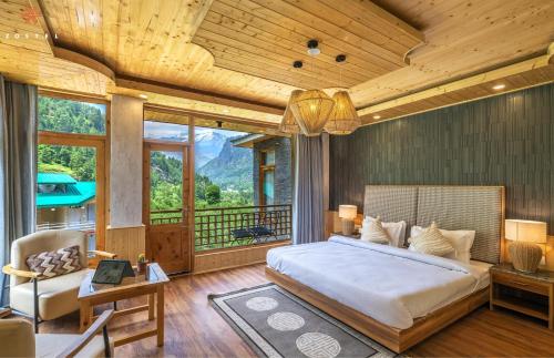 Imagen de la habitación del Zostel Old Manali, Goshal Road. Foto 17