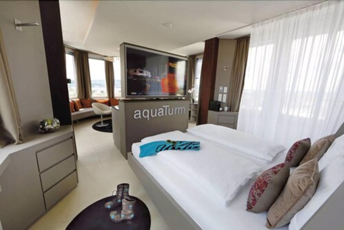 Imagen de la habitación del aquaTurm Hotel plus Energie. Foto 9