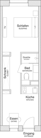 Imagen de la habitación del ipartment Cologne M&uuml;lheim. Foto 18