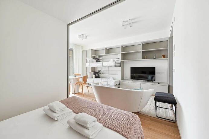Imagen de la habitación del limehome Milan via Stresa. Foto 18