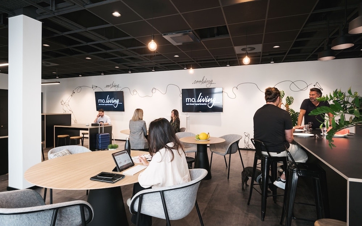 Imagen de los interiores del moliving Serviced Apartments - KONTAKTLOSER SELF CHECK-IN. Foto 13