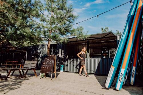 Imagen general del raus und gut Glamping am Gr&auml;bendorfer See. Foto 5