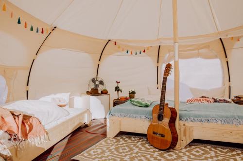 Imagen general del raus und gut Glamping am Gr&auml;bendorfer See. Foto 11