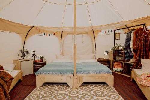 Imagen general del raus und gut Glamping am Gr&auml;bendorfer See. Foto 13