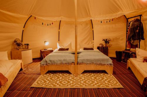 Imagen general del raus und gut Glamping am Gr&auml;bendorfer See. Foto 14