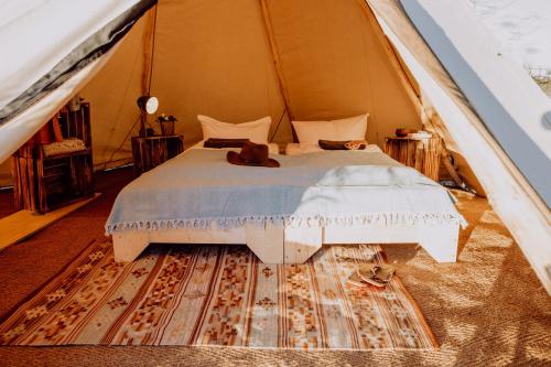 Imagen de la habitación del raus und gut Glamping am Gr&auml;bendorfer See. Foto 19