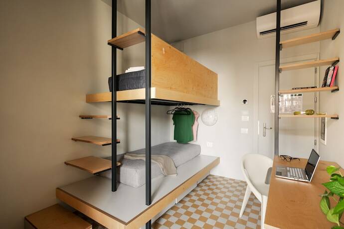 Imagen de la habitación del 're-dama Hostel. Foto 17