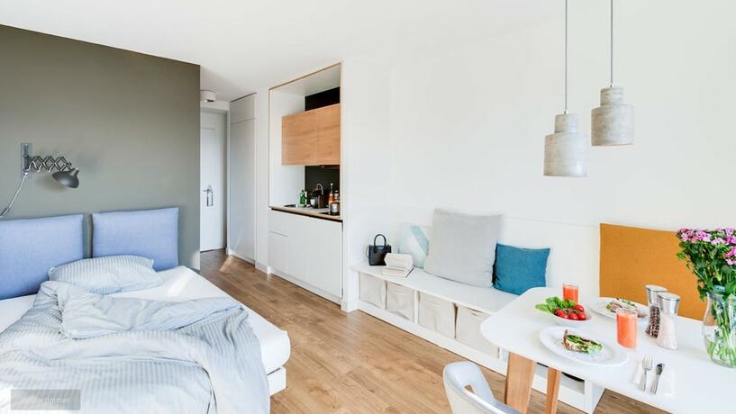Imagen de la habitación del smartments Frankfurt City-Ost. Foto 36