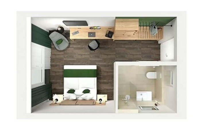 Imagen de la habitación del trendic hotel. Foto 10