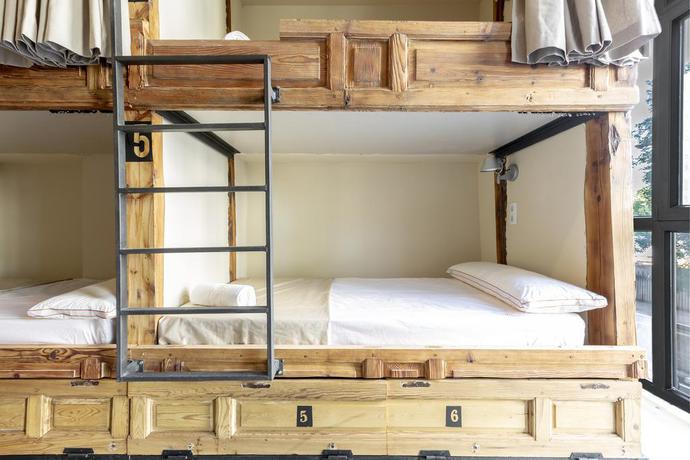 Imagen de la habitación del Albergue A&b Hostel Principe Pio. Foto 3