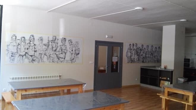 Imagen de los interiores del Albergue Alma Del Camino - Rooms and - Hostel. Foto 14