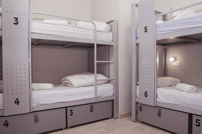 Imagen de la habitación del Albergue Bcnsporthostels. Foto 4