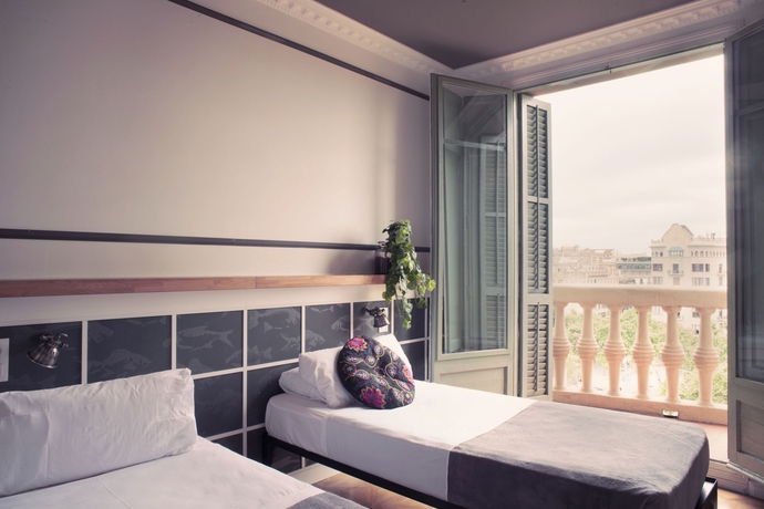 Imagen de la habitación del Albergue Casa Gracia Barcelona. Foto 5