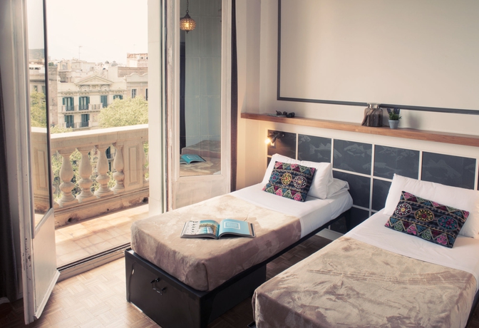 Imagen de la habitación del Albergue Casa Gracia Barcelona. Foto 6