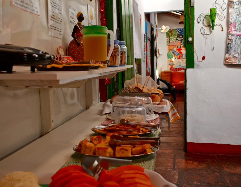 Imagen del bar/restaurante del Albergue Chapada. Foto 17