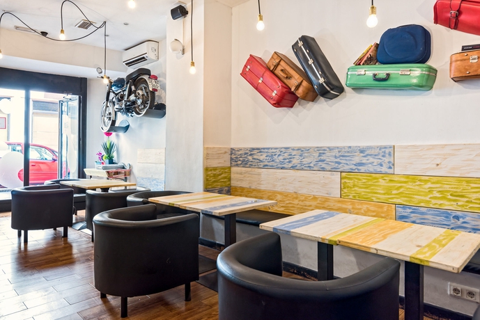 Imagen de los interiores del Albergue Feel Hostels Soho Malaga. Foto 16