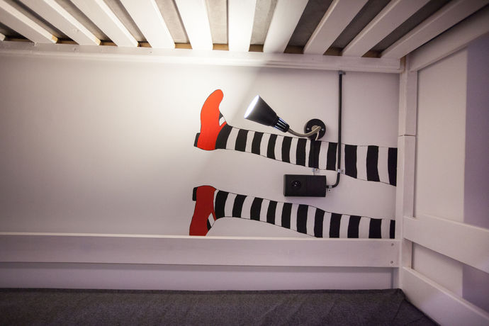 Imagen de la habitación del Albergue Hipstel. Foto 5