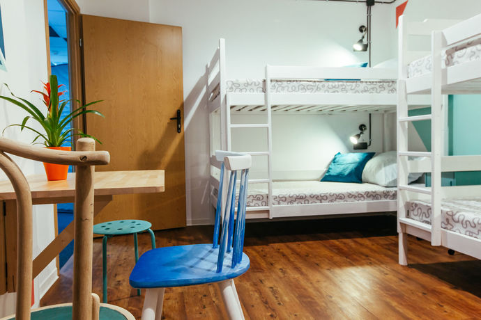 Imagen de la habitación del Albergue Hipstel. Foto 7