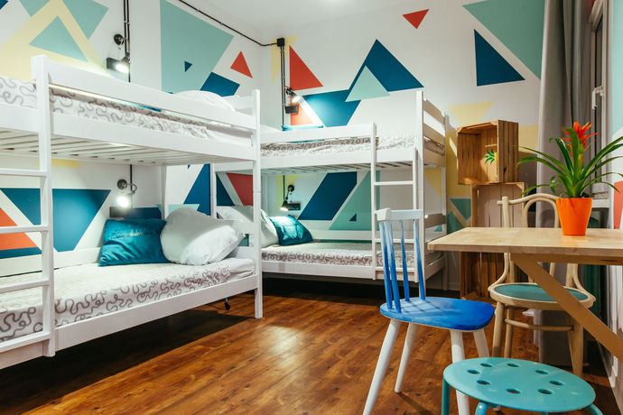 Imagen de la habitación del Albergue Hipstel. Foto 8