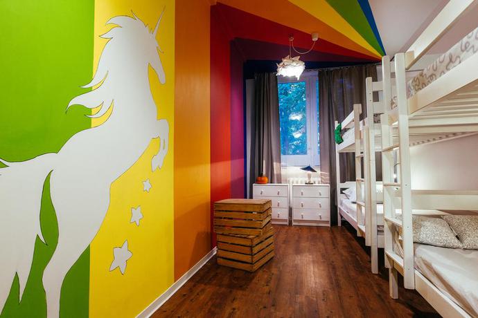 Imagen de la habitación del Albergue Hipstel. Foto 12