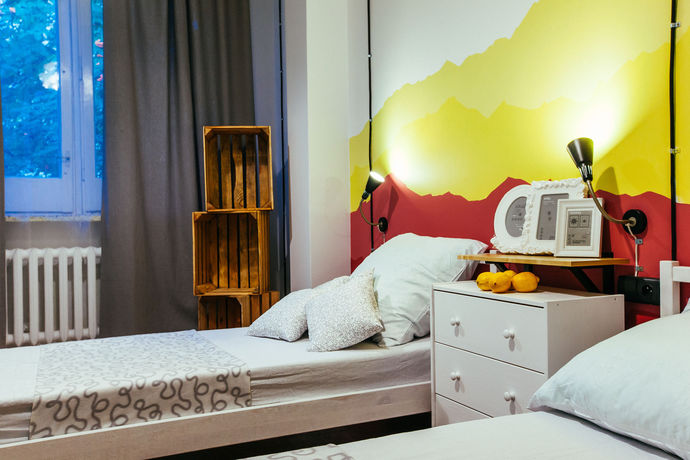 Imagen de la habitación del Albergue Hipstel. Foto 13