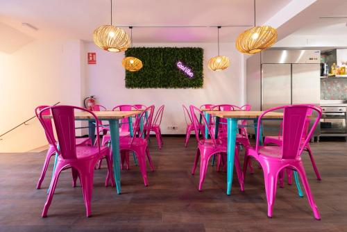 Imagen de los interiores del Albergue Hostelle - Women only hostel Barcelona. Foto 6