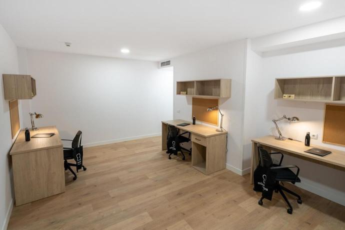 Imagen de la habitación del Albergue Micampus Leganés. Foto 7