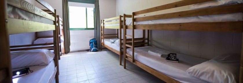 Imagen de la habitación del Albergue Monte do Gozo. Foto 18