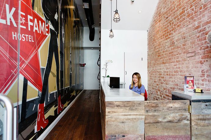 Imagen de los interiores del Albergue Samesun Hollywood - Hostel. Foto 11