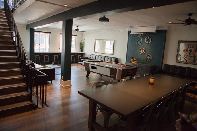 Imagen de los interiores del Albergue Samesun Hollywood - Hostel. Foto 14