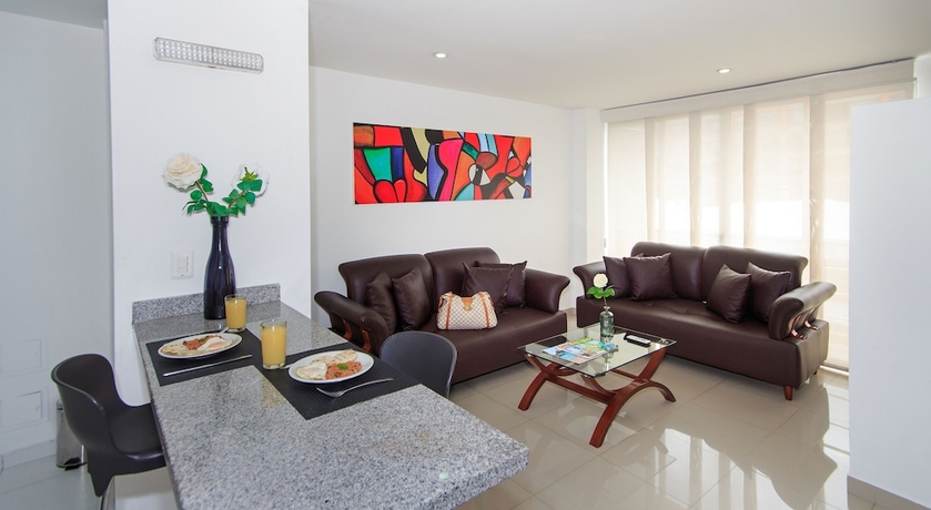 Imagen de la habitación del Apartahotel 122 Plaza. Foto 2