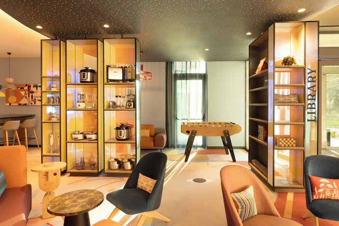 Imagen del bar/restaurante del Apartahotel Adagio Access Brussels Airport. Foto 3