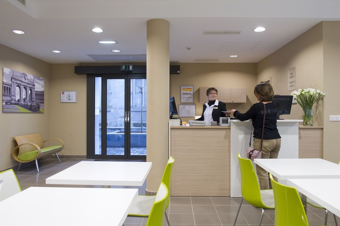 Imagen del bar/restaurante del Apartahotel Adagio Access Brussels Europe. Foto 3