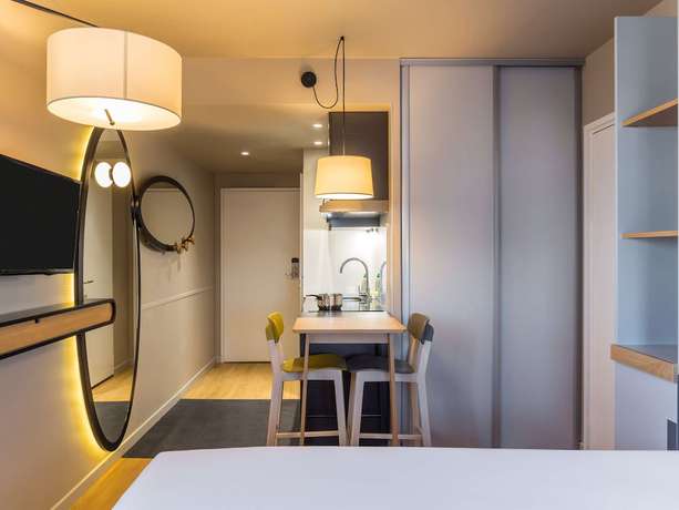 Imagen de la habitación del Apartahotel Adagio Access Montpellier Centre. Foto 5