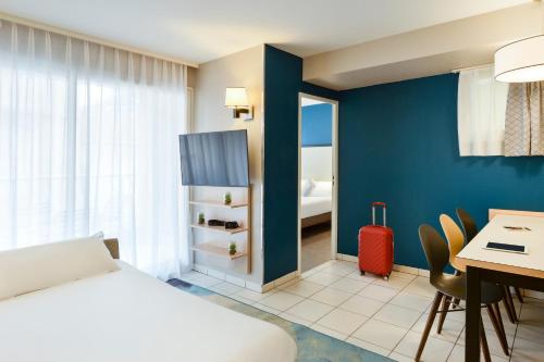 Imagen de la habitación del Apartahotel Adagio Monaco Monte Cristo. Foto 20