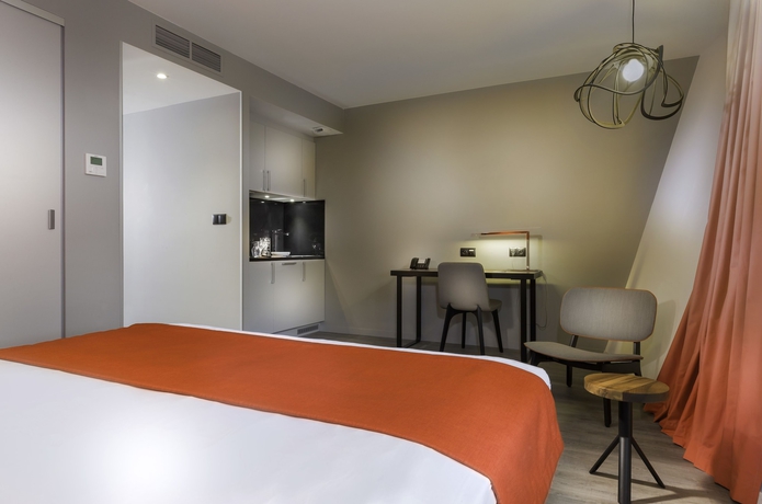 Imagen de la habitación del Apartahotel Adagio Paris 19 eme Cité de la Musique. Foto 15