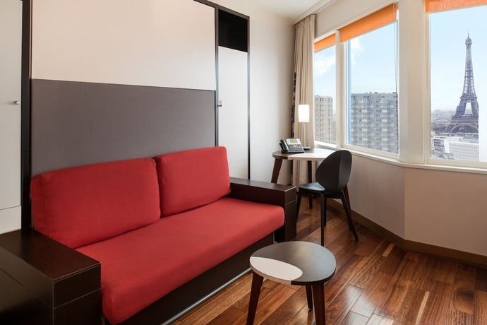 Imagen de la habitación del Apartahotel Adagio Paris Centre Tour Eiffel. Foto 11