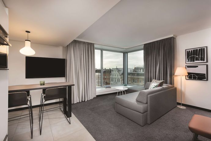 Imagen de la habitación del Apartahotel Adina Apartment Hotel Hamburg Speicherstadt. Foto 17