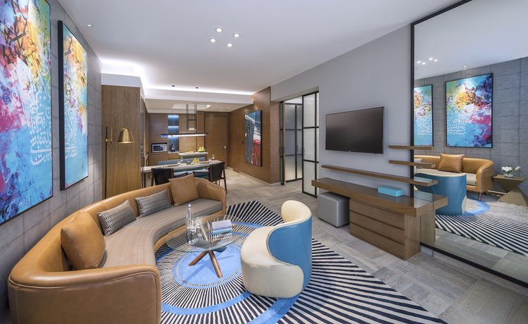 Imagen de la habitación del Apartahotel Andaz Palm Jumeirah Residences. Foto 7