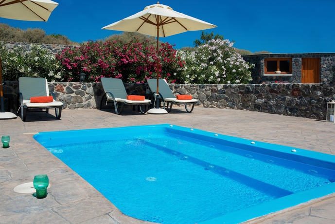 Imagen de la piscina del Apartahotel Anessis, Fira. Foto 14