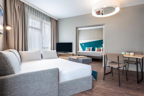 Imagen de la habitación del Apartahotel Aparthotel Adagio Glasgow Central. Foto 16