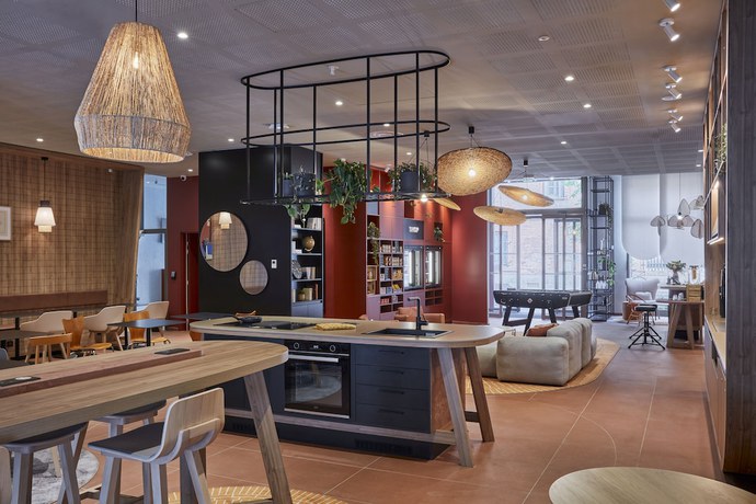 Imagen de los interiores del Apartahotel Aparthotel Adagio Toulouse Centre La Grave. Foto 15