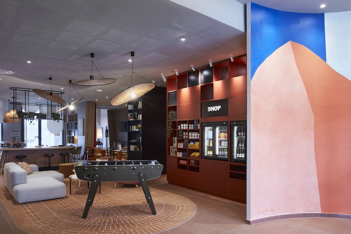 Imagen de los interiores del Apartahotel Aparthotel Adagio Toulouse Centre La Grave. Foto 19