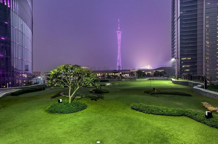 Imagen de los exteriores del Apartahotel Ascott Ifc Guangzhou. Foto 9