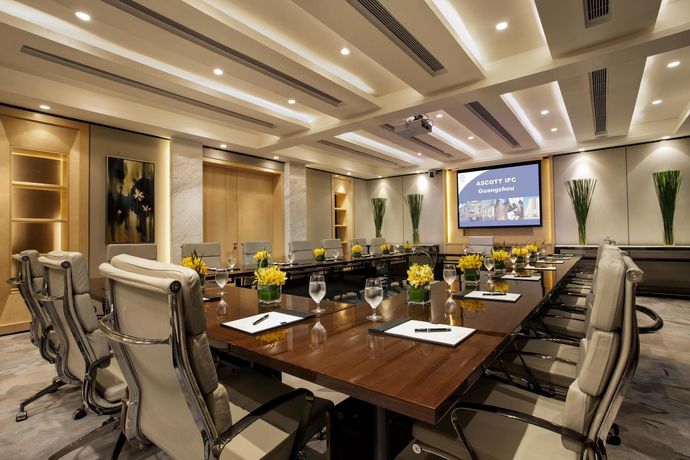 Imagen de los interiores del Apartahotel Ascott Ifc Guangzhou. Foto 11